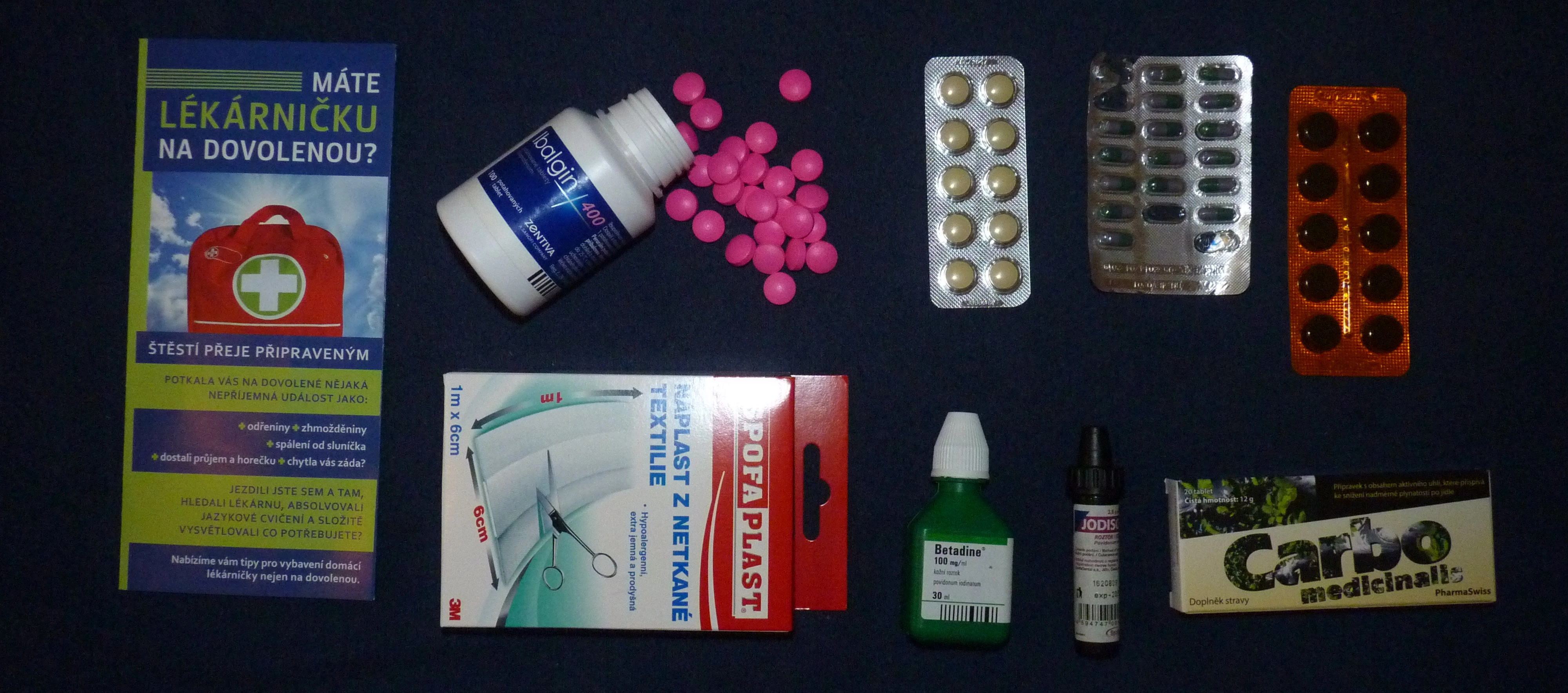 Cestovní lékárnička do Thajska